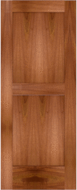 Flat  Panel   Adams  Spanish Cedar  Doors